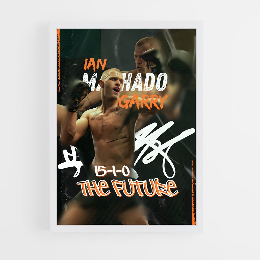 Poster Ian de garry – affiche MMA (vue 3)